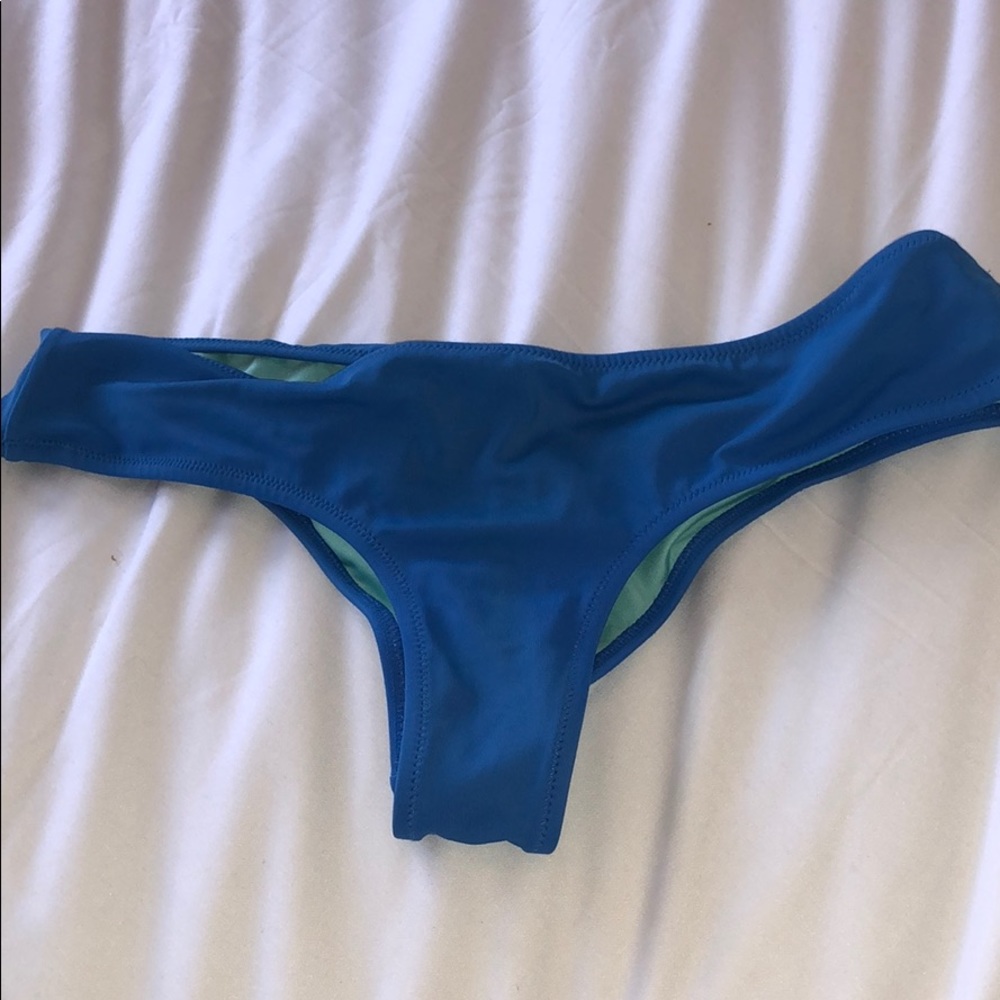 Blue Victoria’s Secret bottoms